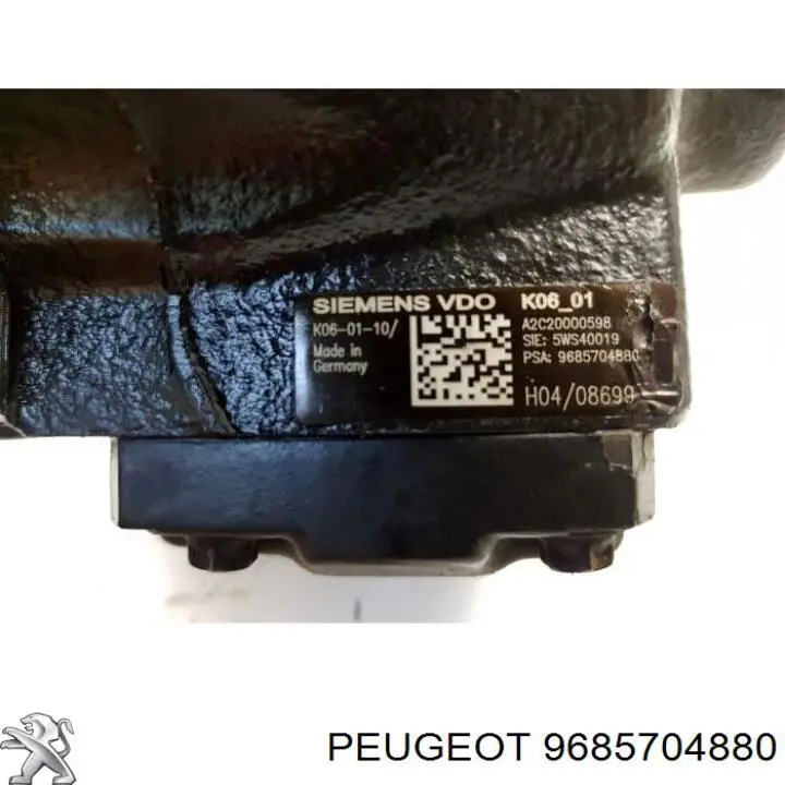  Peugeot/Citroen 9685704880 цена, от 197.07 USD