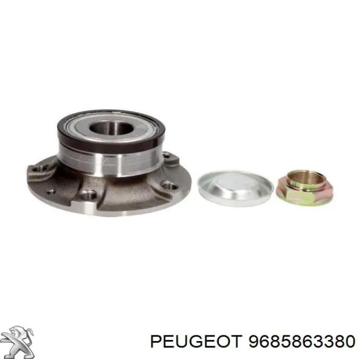 Купить 9685863380 Peugeot/Citroen Задняя шпиндель
