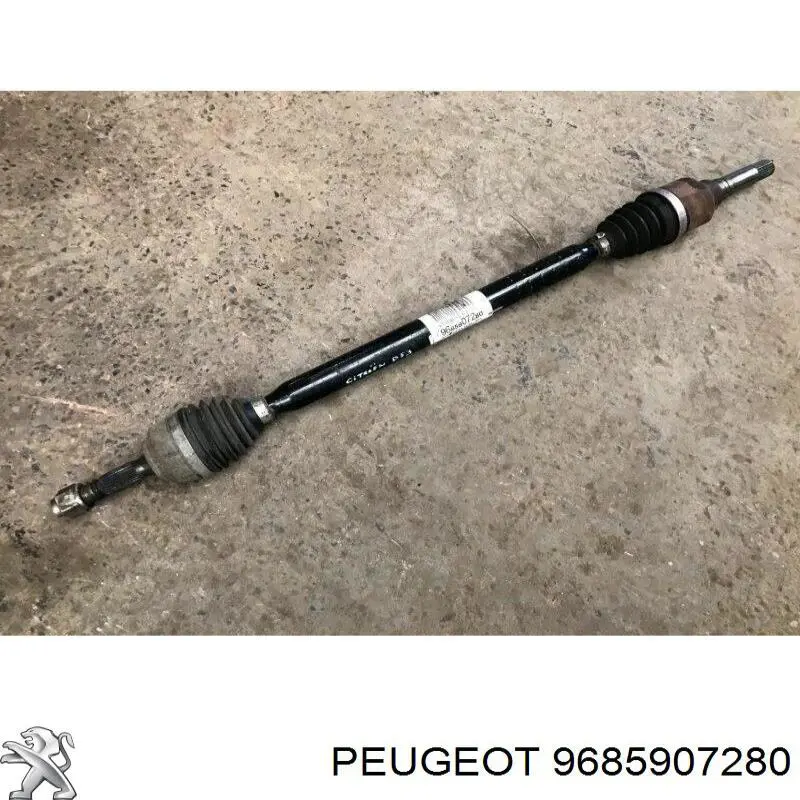 Купить 9685907280 Peugeot/Citroen Вал приводной правый