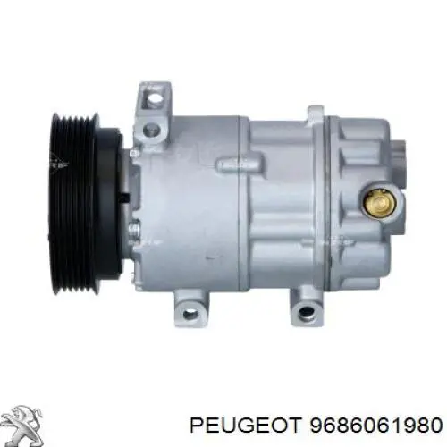 9686061980 Peugeot/Citroen compressor de aparelho de ar condicionado
