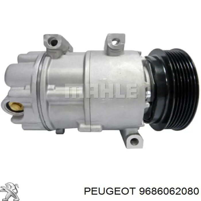 Компрессор кондиционера 9686062080 Peugeot/Citroen