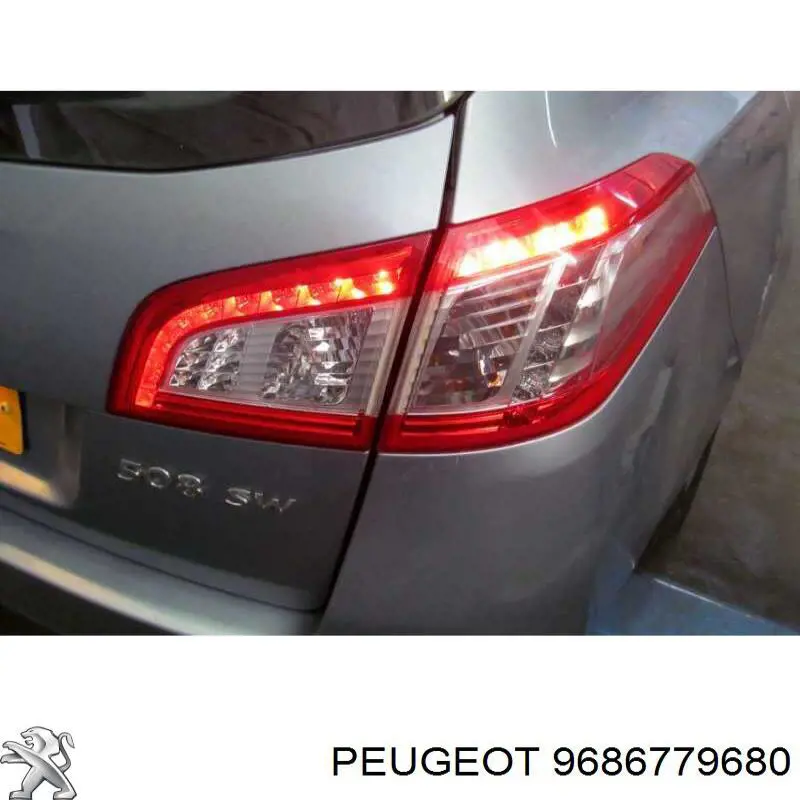 Фара задняя правая внешняя Peugeot/Citroen 9686779680 цена, от 139.20 USD