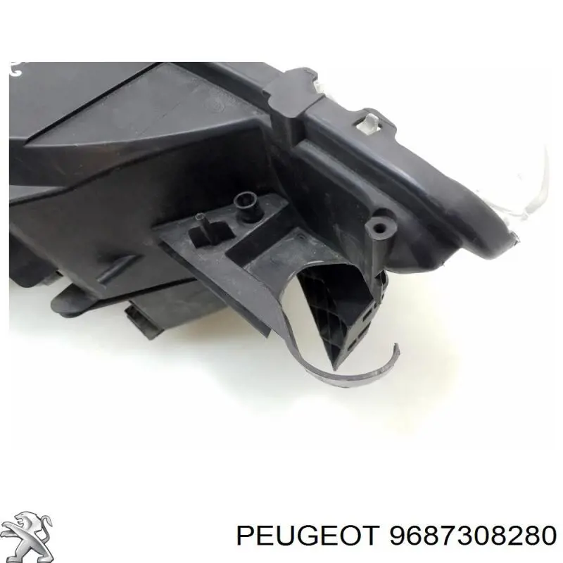 Левая фара 9687308280 Peugeot/Citroen