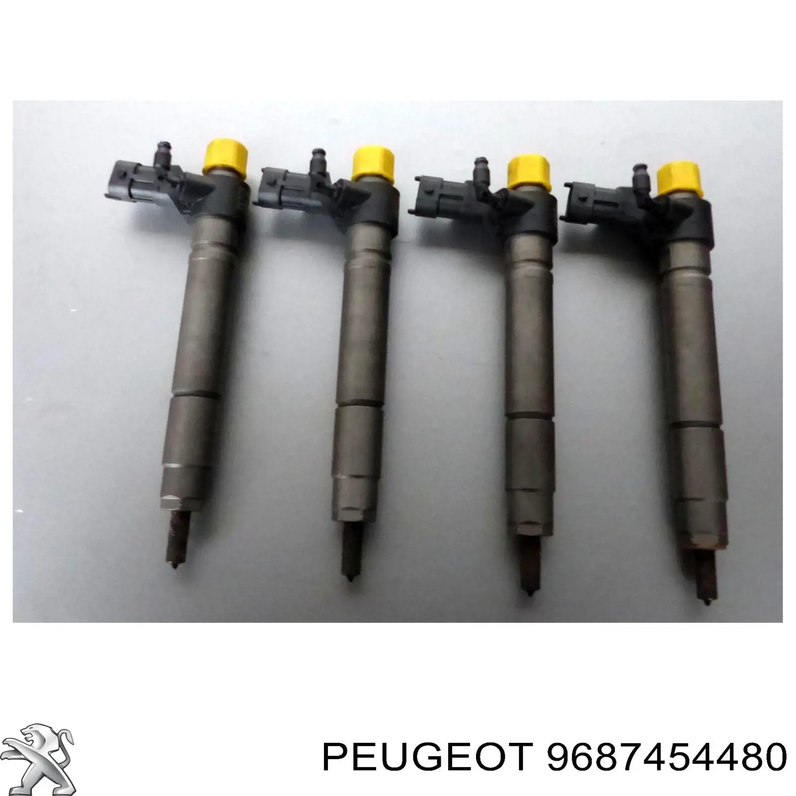Топливные форсунки 9687454480 Land Rover