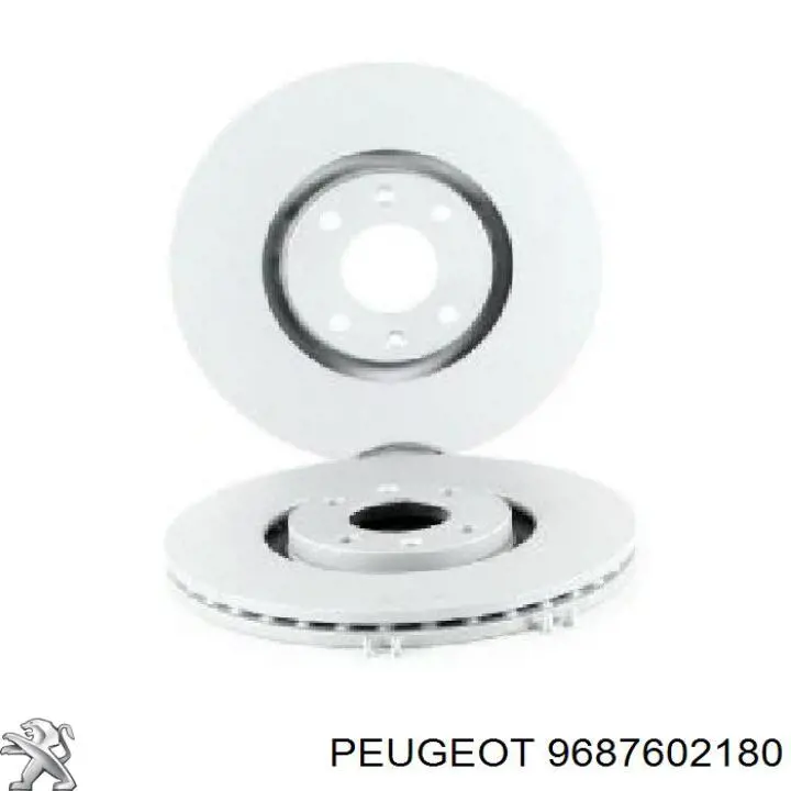 9687602180 Peugeot/Citroen диск тормозной передний
