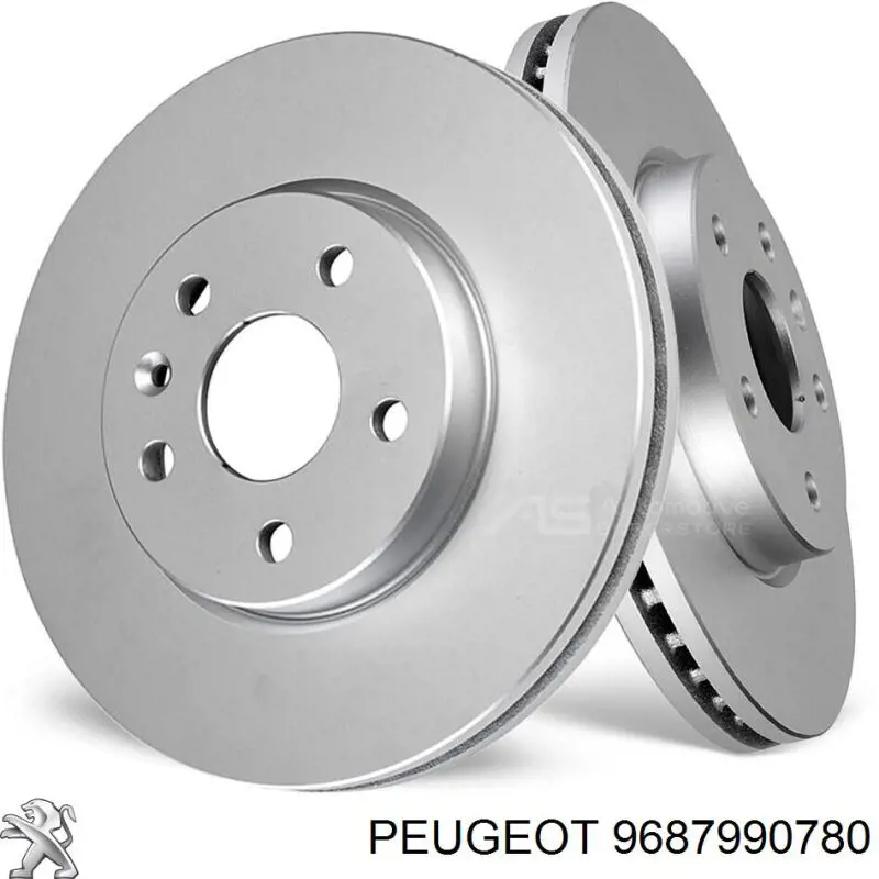 Задний тормозной диск Peugeot/Citroen 9687990780 цена, от 34.54 USD