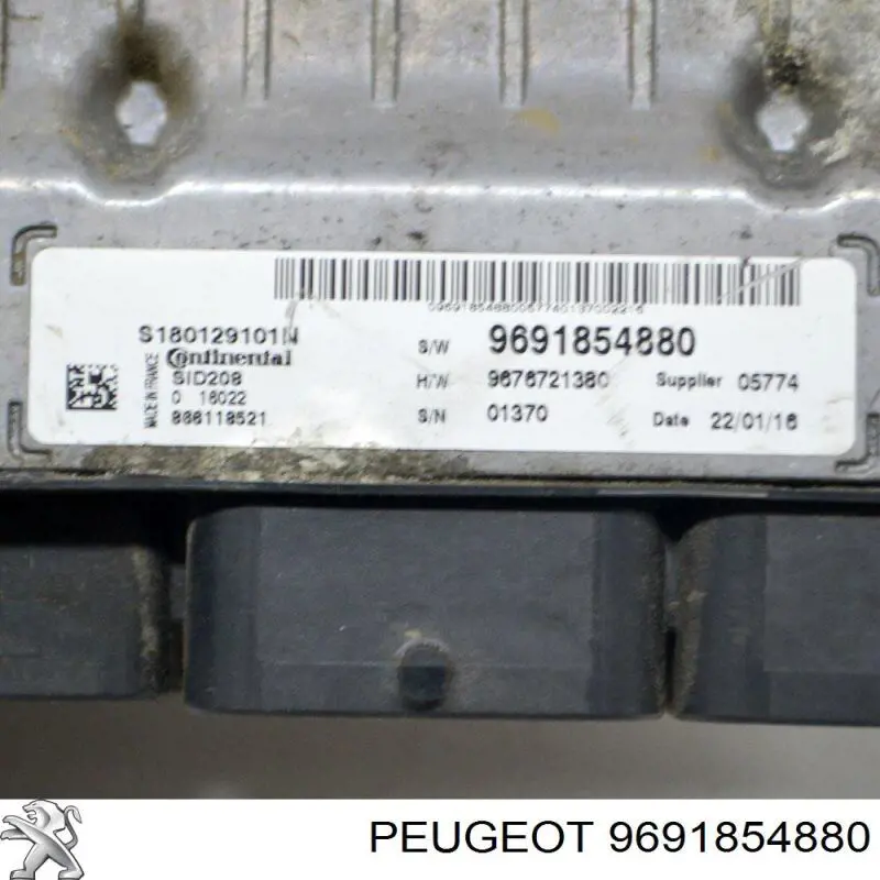 Купить 9691680480 Peugeot/Citroen Электронный блок управления двигателем