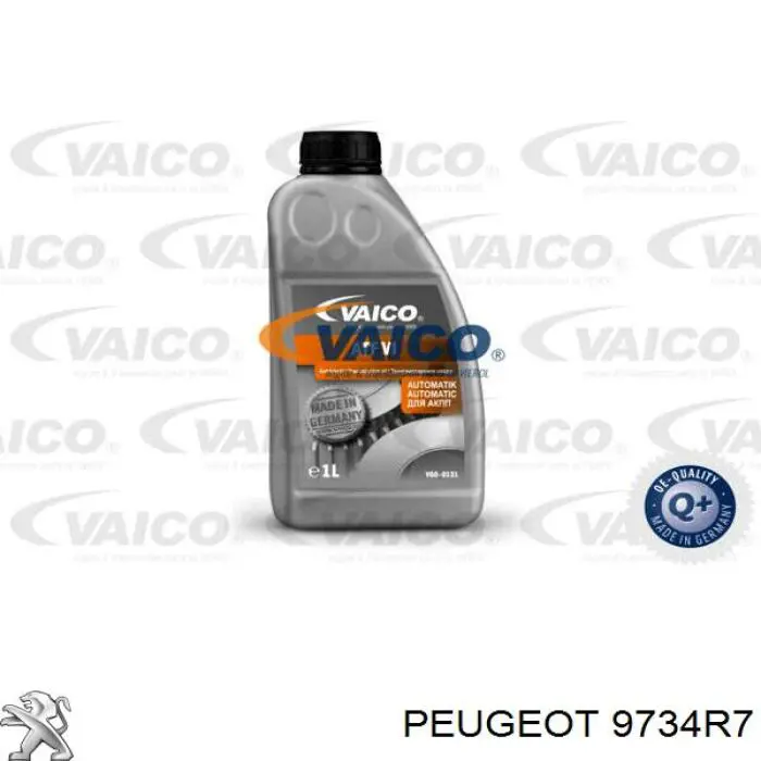 9734R7 PEUGEOT Aceite caja de cambios original y equivalente