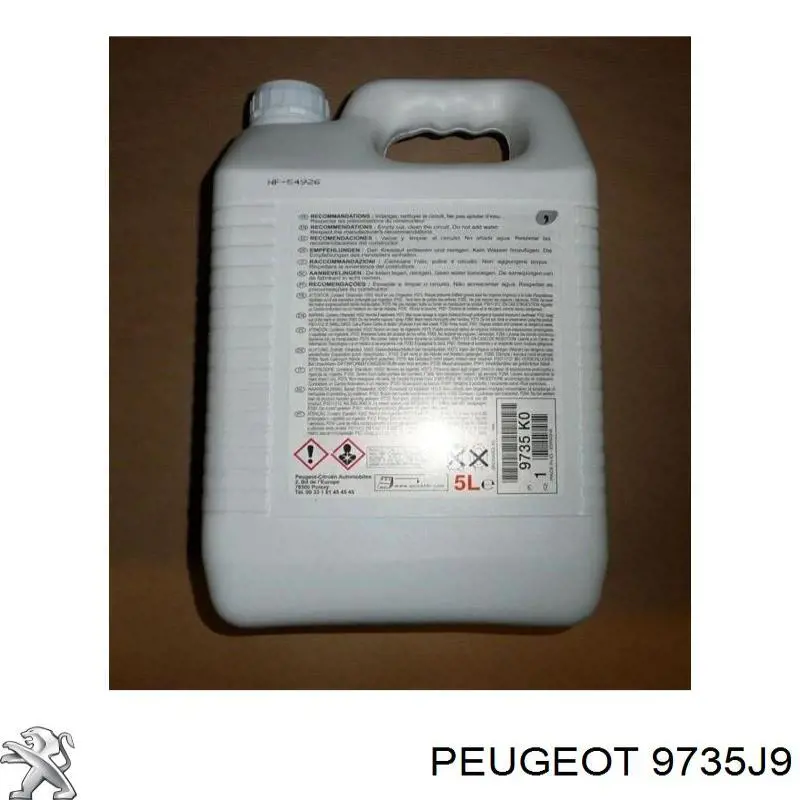 Купить 9735J9 Peugeot/Citroen Антифриз универсальный