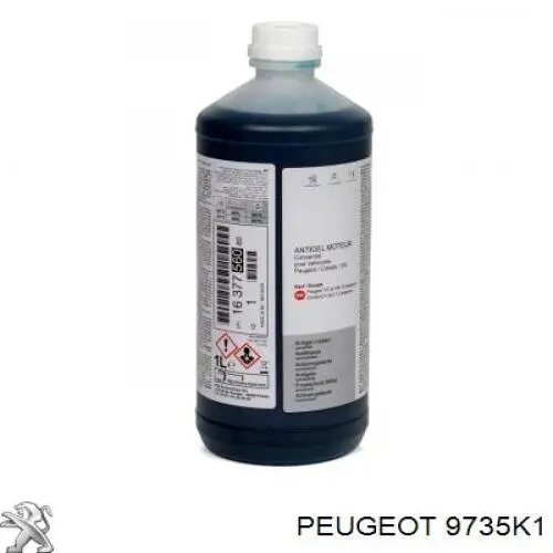 Антифриз Peugeot/Citroen PSA Longlife 2л (9735K1)