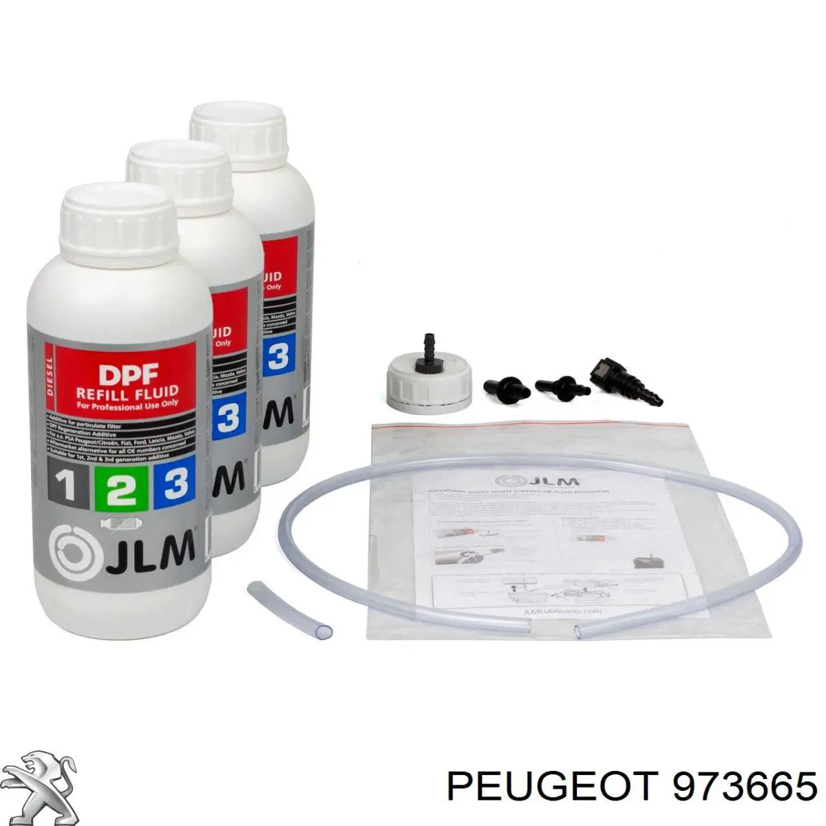 Купить 973665 Peugeot/Citroen Жидкость для чистки сажекоптевых фильтров