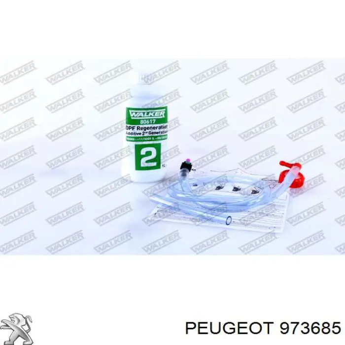 973685 Peugeot/Citroen fluido para a limpeza de filtros de fuligem