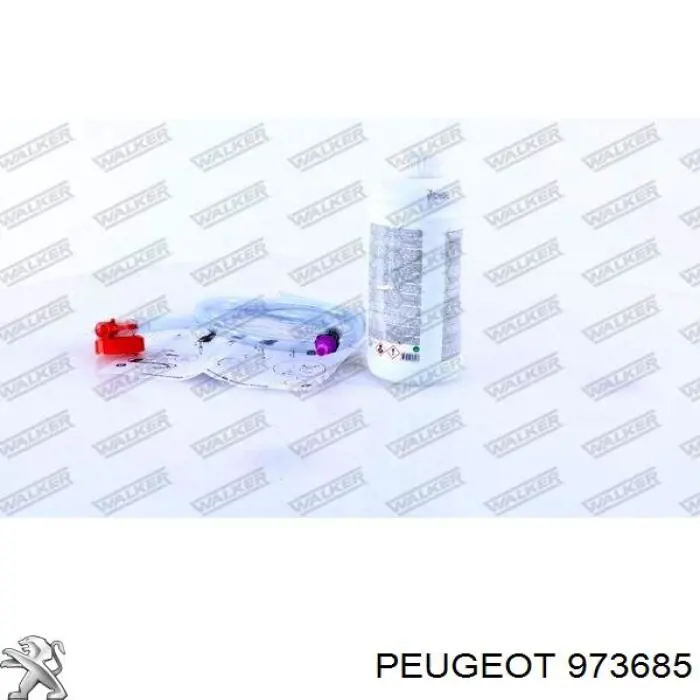 Купить 973685 Peugeot/Citroen Жидкость для чистки сажекоптевых фильтров
