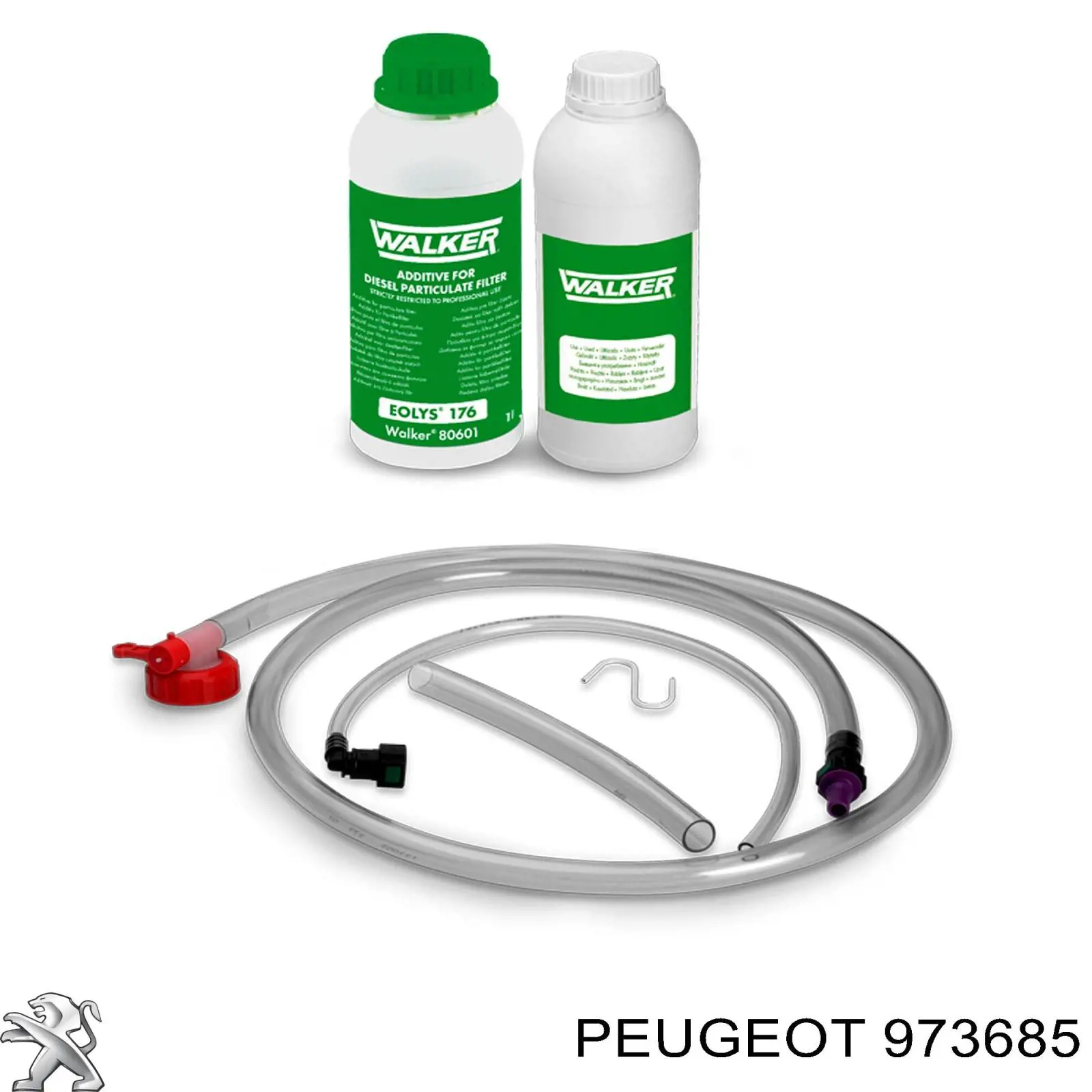 973685 Peugeot/Citroen Жидкость для сажекоптевых фильтров