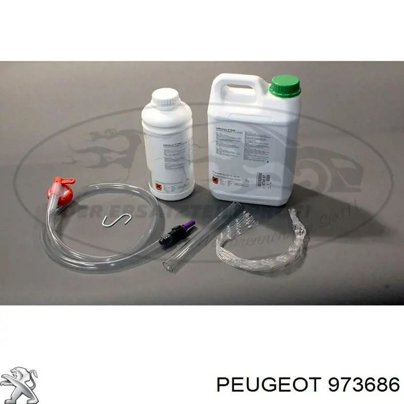 Жидкость для чистки сажекоптевых фильтров 973686 Peugeot/Citroen