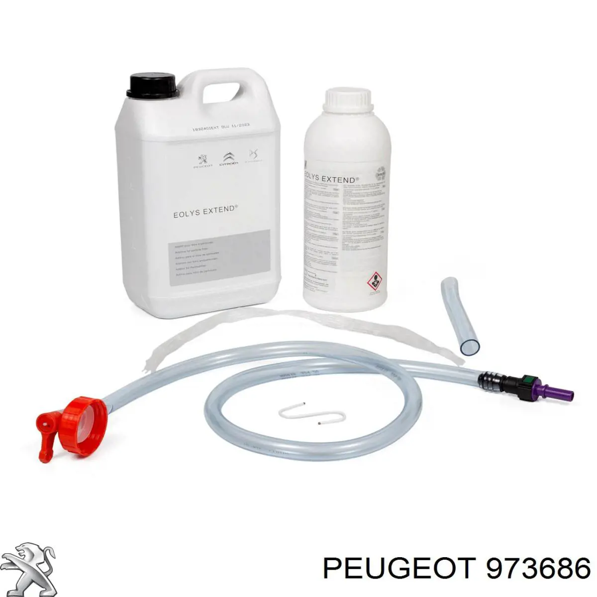 973686 Peugeot/Citroen Жидкость для сажекоптевых фильтров