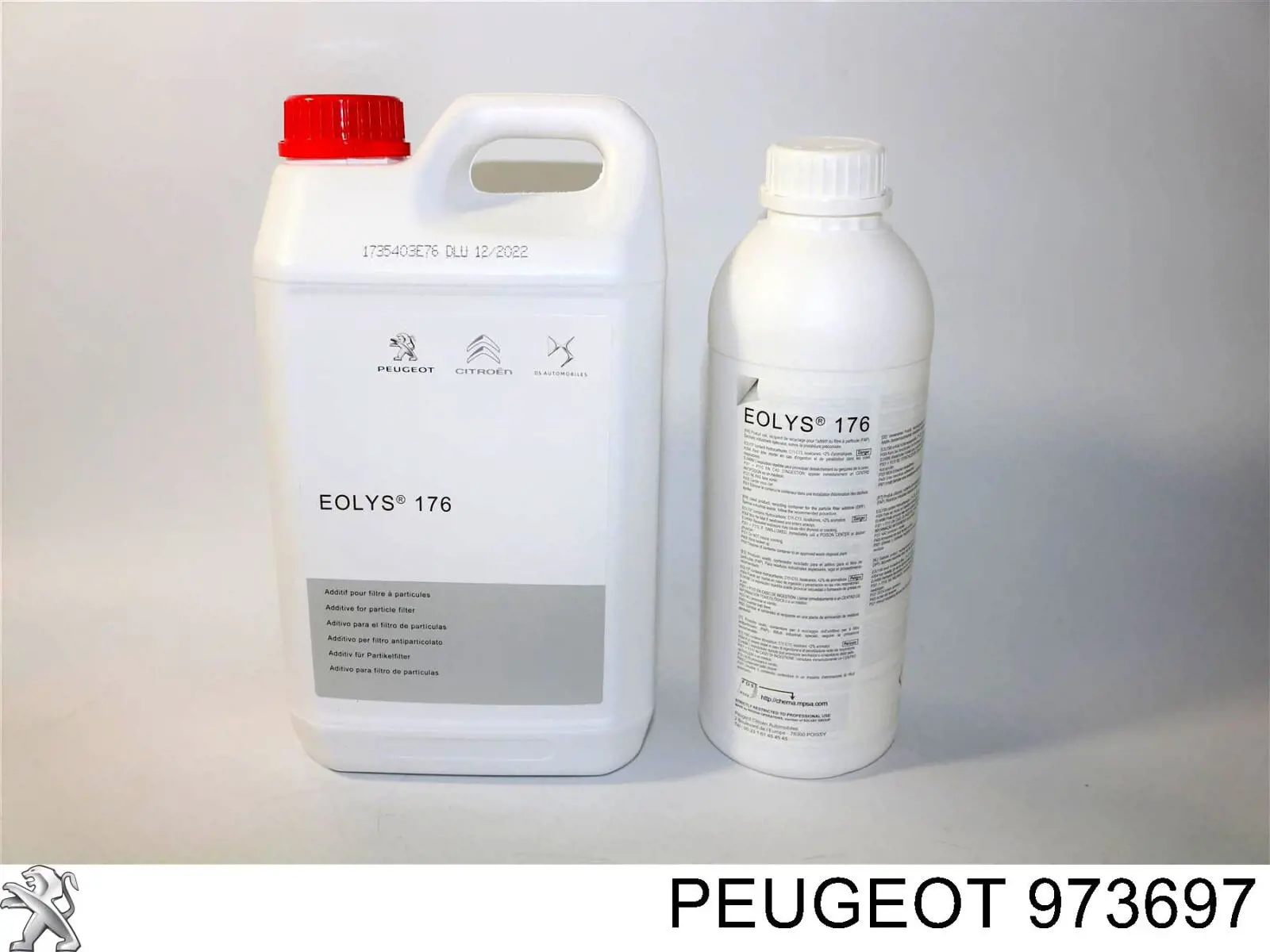 973697 Peugeot/Citroen Жидкость для сажекоптевых фильтров