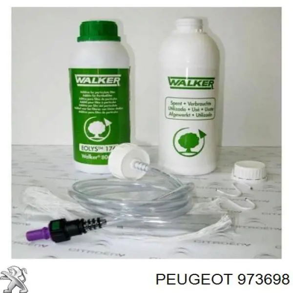 973698 Peugeot/Citroen жидкость для чистки сажекоптевых фильтров