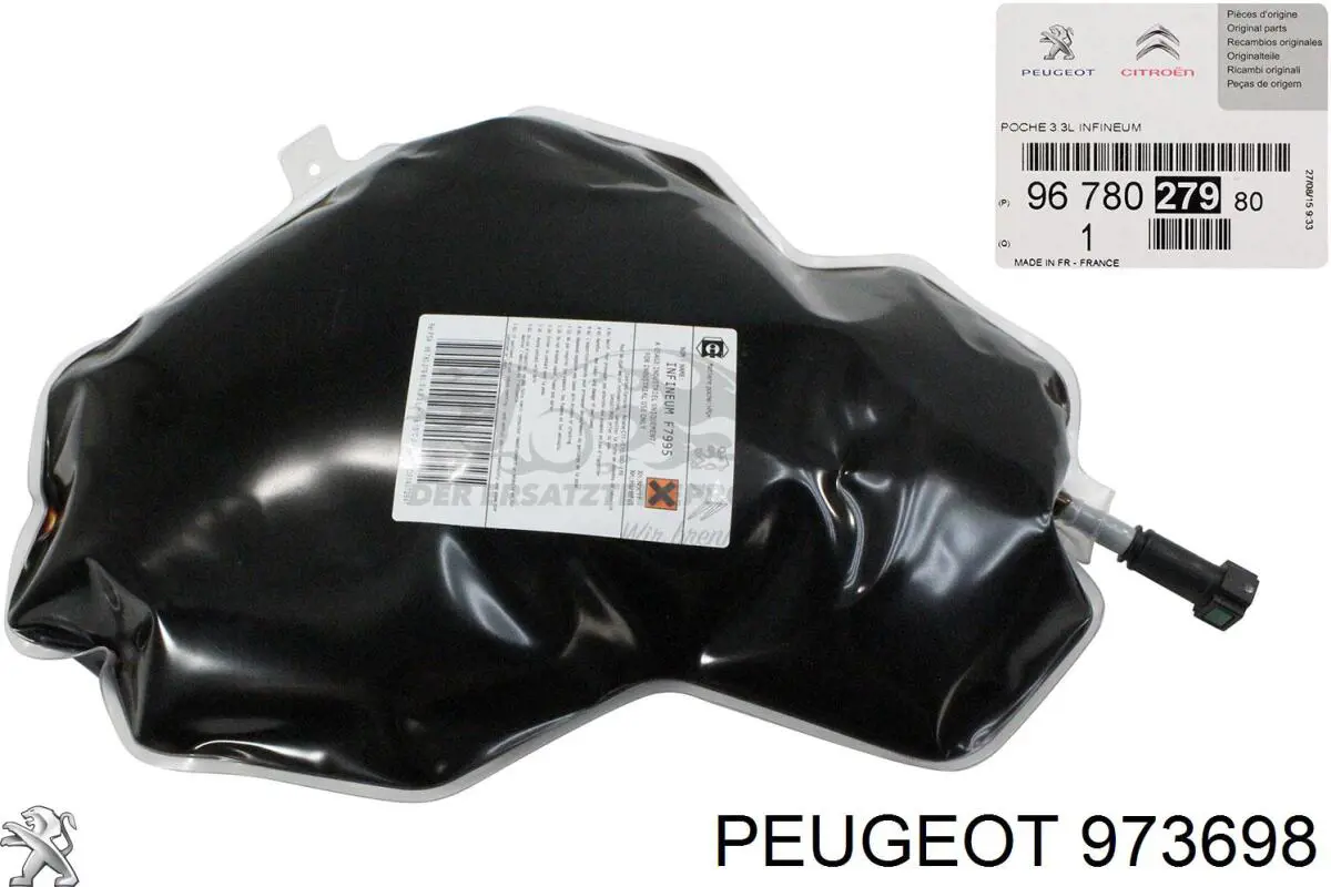 Жидкость для чистки сажекоптевых фильтров 973698 Peugeot/Citroen