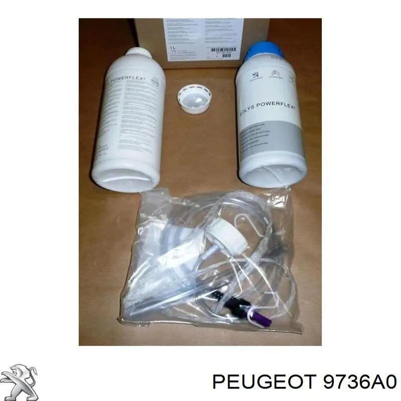 Жидкость для чистки сажекоптевых фильтров 9736A0 Peugeot/Citroen