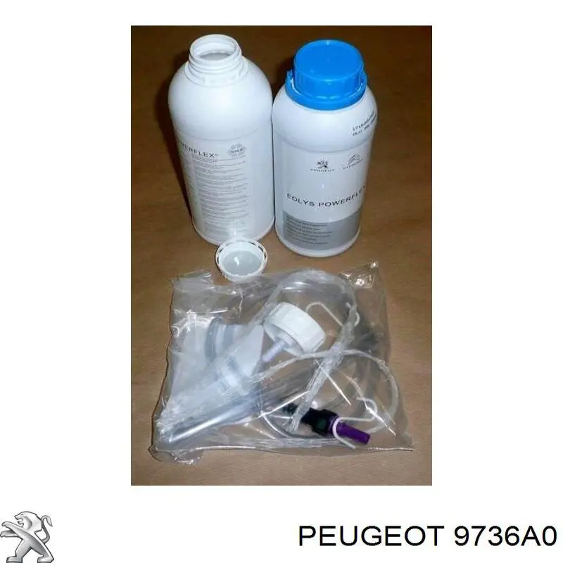 Жидкость для чистки сажекоптевых фильтров 9736A0 Peugeot/Citroen
