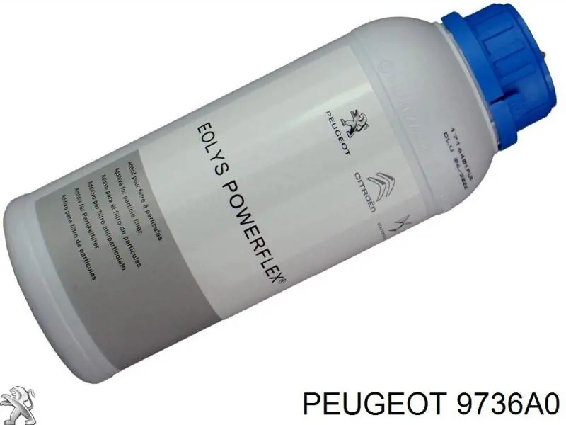 Купить 9736A0 Peugeot/Citroen Жидкость для чистки сажекоптевых фильтров