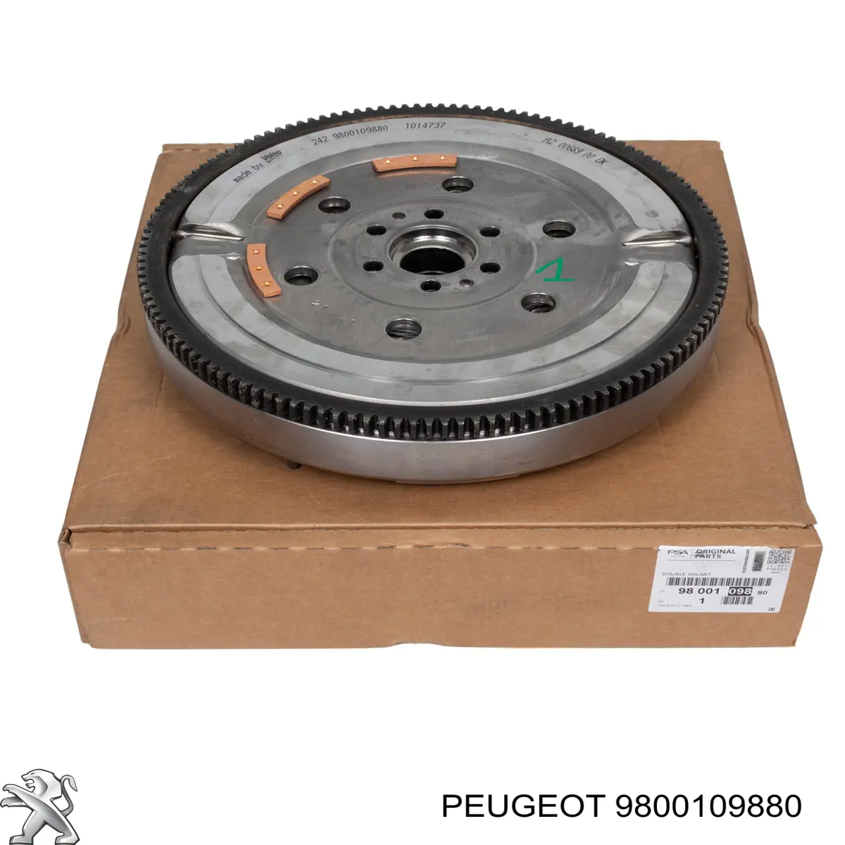 9800109880 Peugeot/Citroen Демпферный маховик
