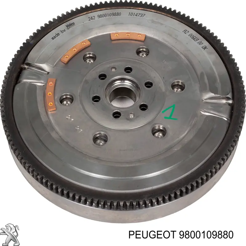 Маховик 9800109880 Peugeot/Citroen