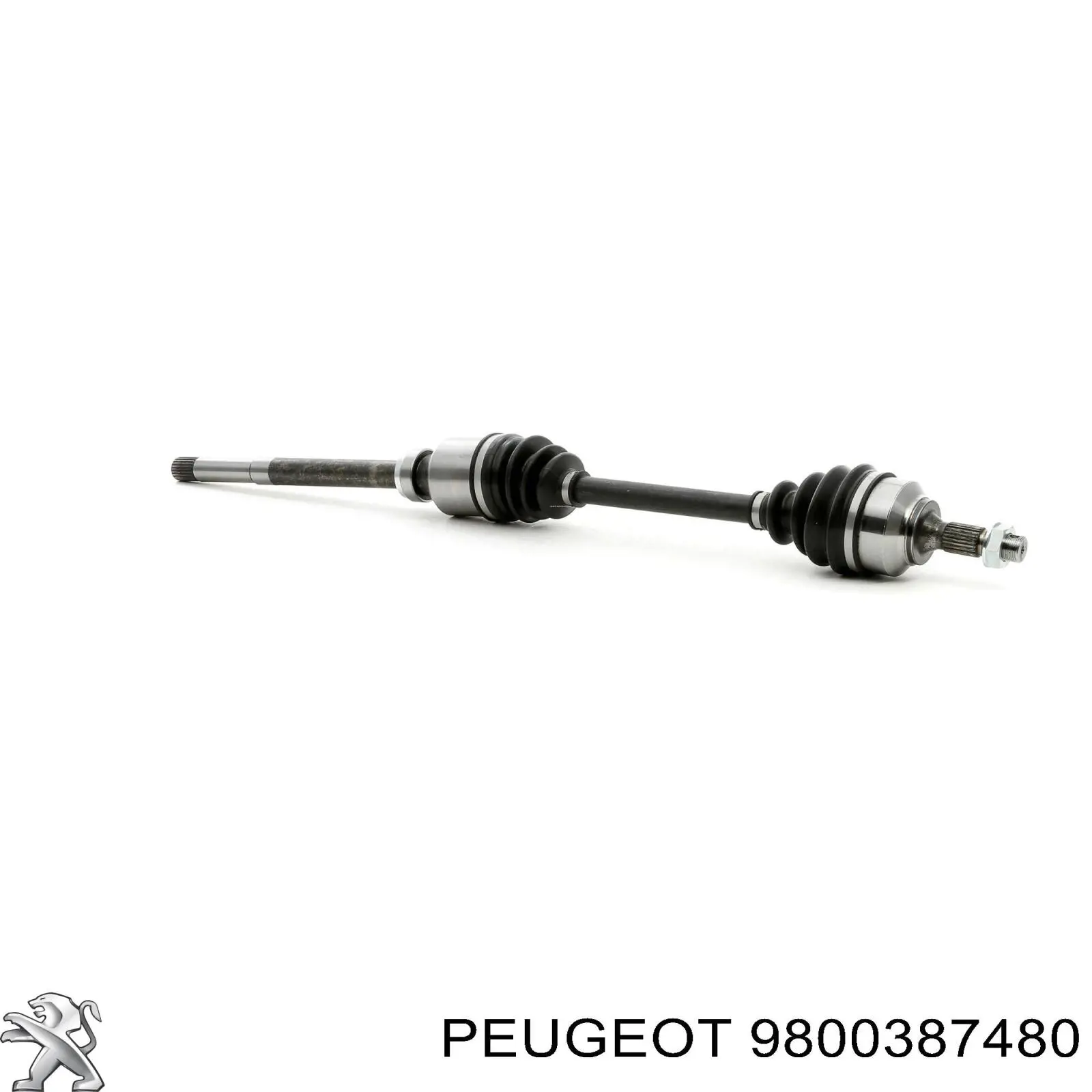 Правая полуось 9800387480 Peugeot/Citroen