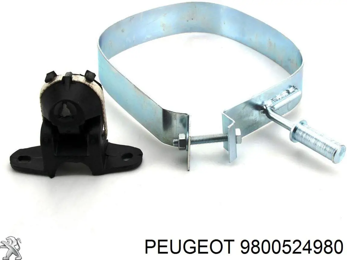 Глушитель задний 9800524980 Peugeot/Citroen