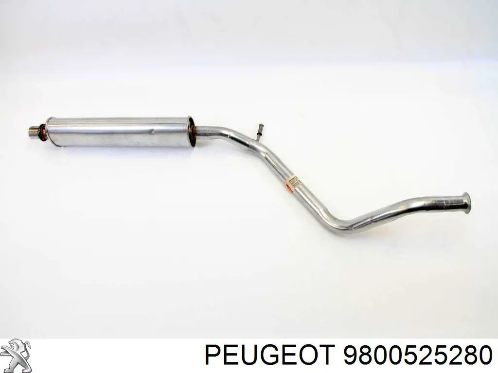 Глушитель, центральная часть Peugeot/Citroen 9800525280 цена, от 47.63 USD