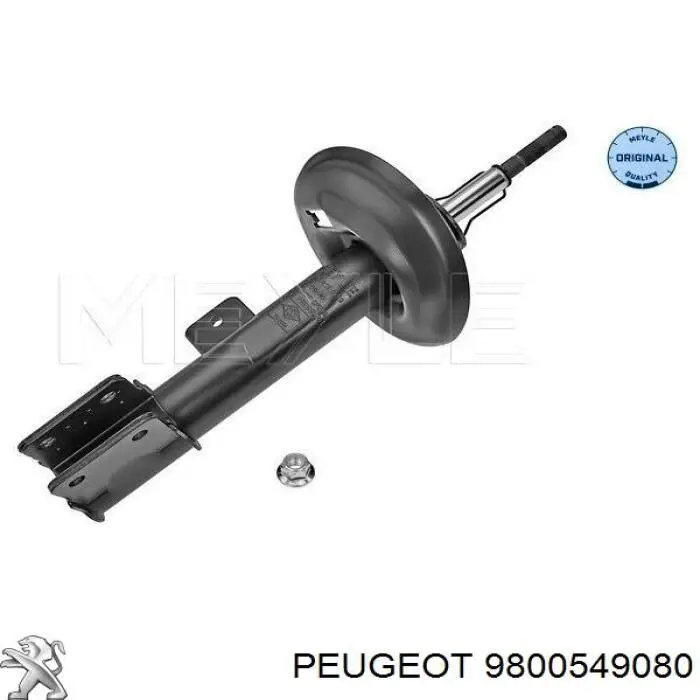 Купить 9800549080 Peugeot/Citroen Амортизатор подвески передний правый