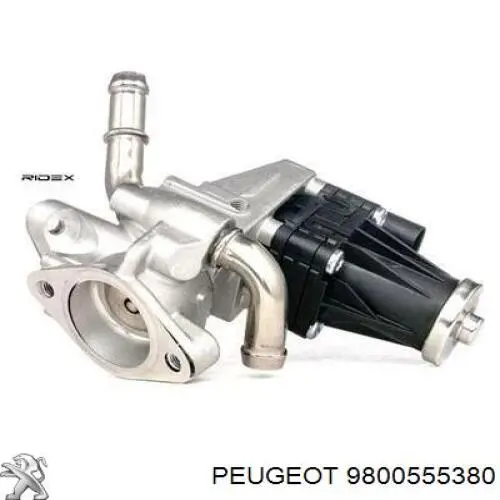 Клапан EGR рециркуляции газов Peugeot/Citroen 9800555380