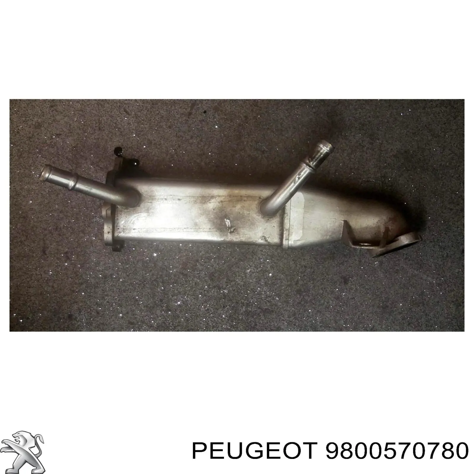 Радиатор системы EGR рециркуляции выхлопных газов Peugeot/Citroen 9800570780 цена, от 323.69 USD