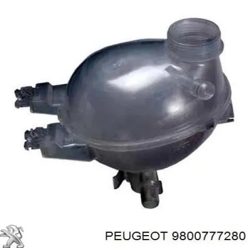 Бачок системы охлаждения 9800777280 Peugeot/Citroen