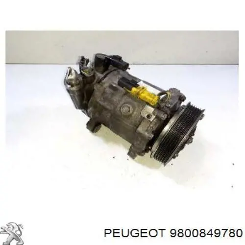9800849780 Peugeot/Citroen компрессор кондиционера