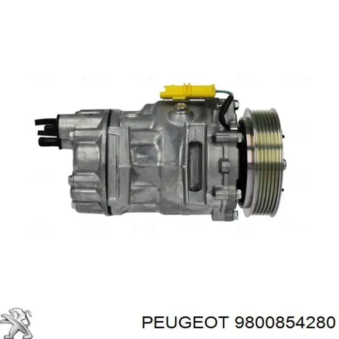 Compresor de aire acondicionado 9800854280 Peugeot/Citroen