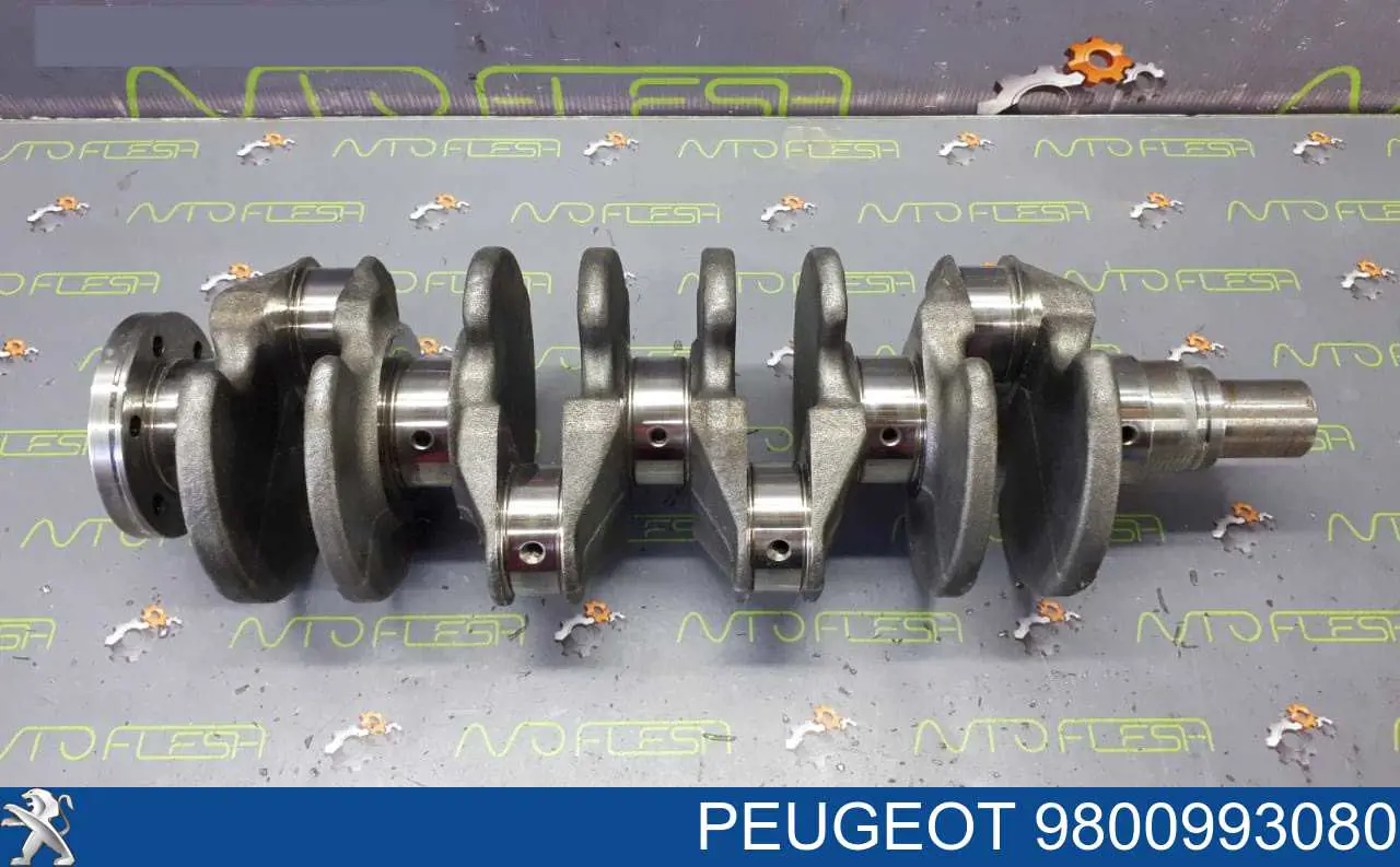 9800993080 Peugeot/Citroen коленвал двигателя