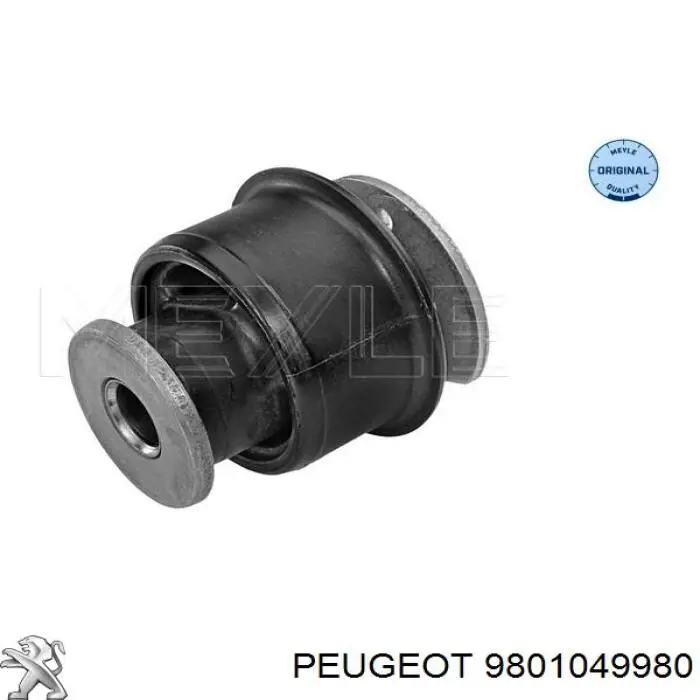 Сайлентблок заднего продольного нижнего рычага Peugeot/Citroen 9801049980 цена, от 14.93 USD