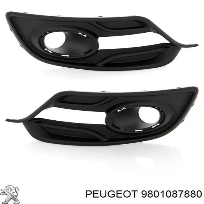 9801087880 Peugeot/Citroen петля двери задней (багажной 3/5-й)