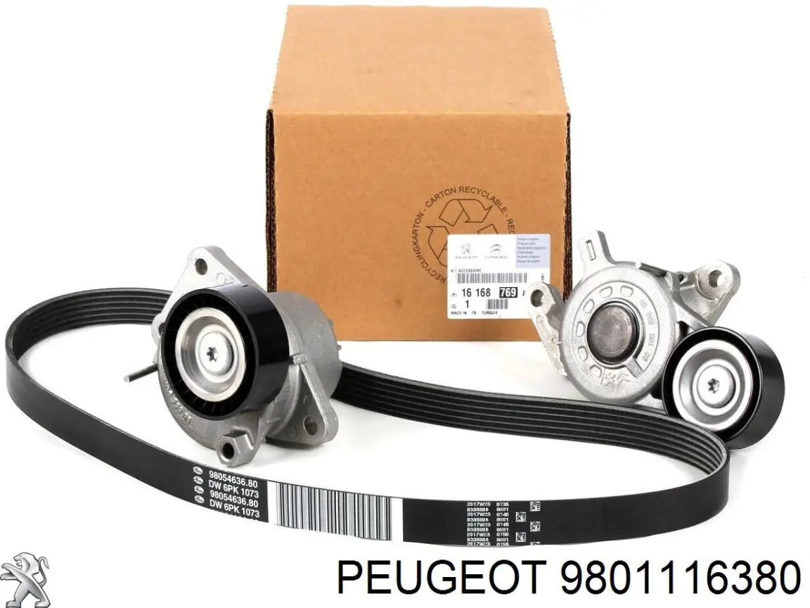 Фильтр топливный Peugeot/Citroen 9801116380