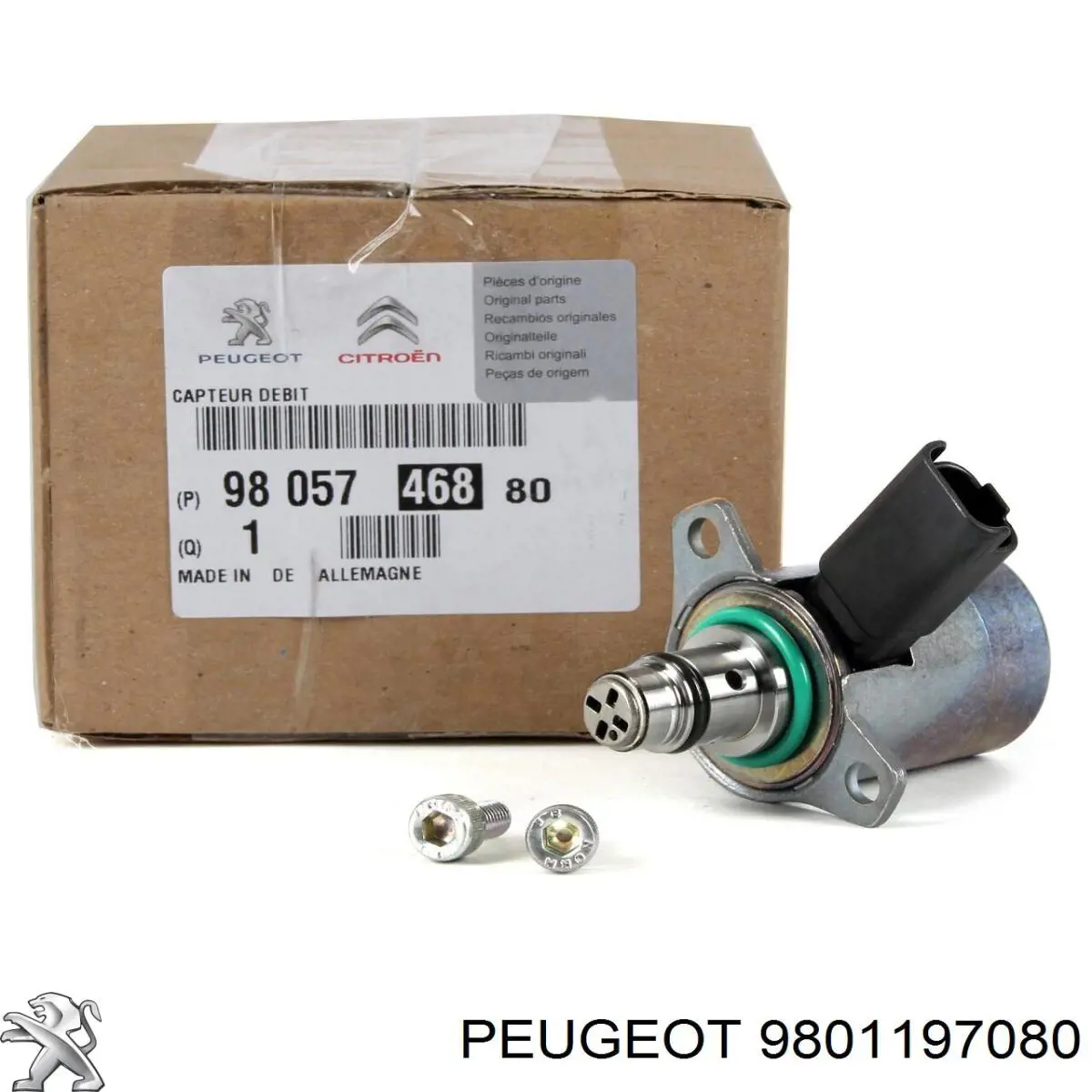 Compre 9801197080 Peugeot/Citroen Tubo de combustível, inverso desde os injetores