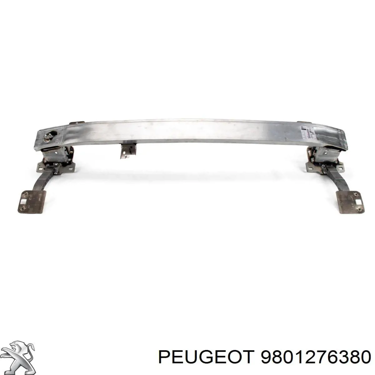 9801276380 Peugeot/Citroen reforçador do pára-choque dianteiro