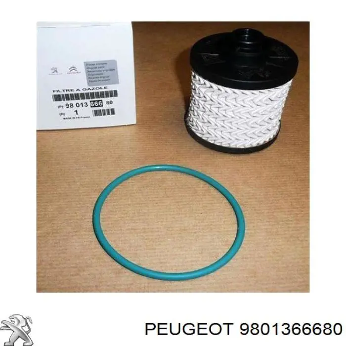 Купить 9801366680 Peugeot/Citroen Фильтр-отстойник топлива грубой очистки