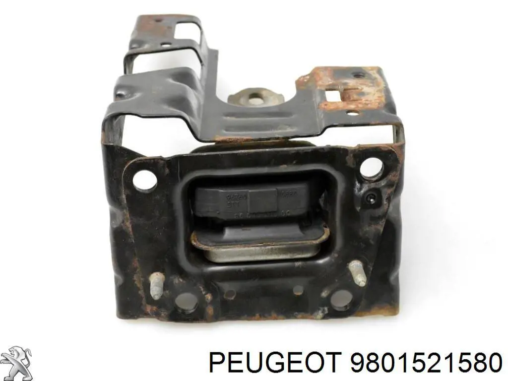 9801521580 Peugeot/Citroen coxim (suporte esquerdo de motor)