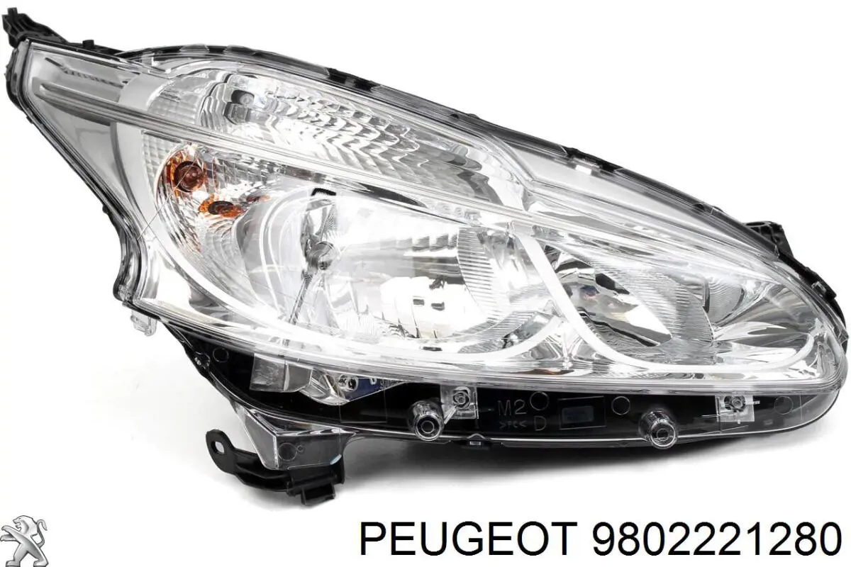 9802221280 Peugeot/Citroen luz direita