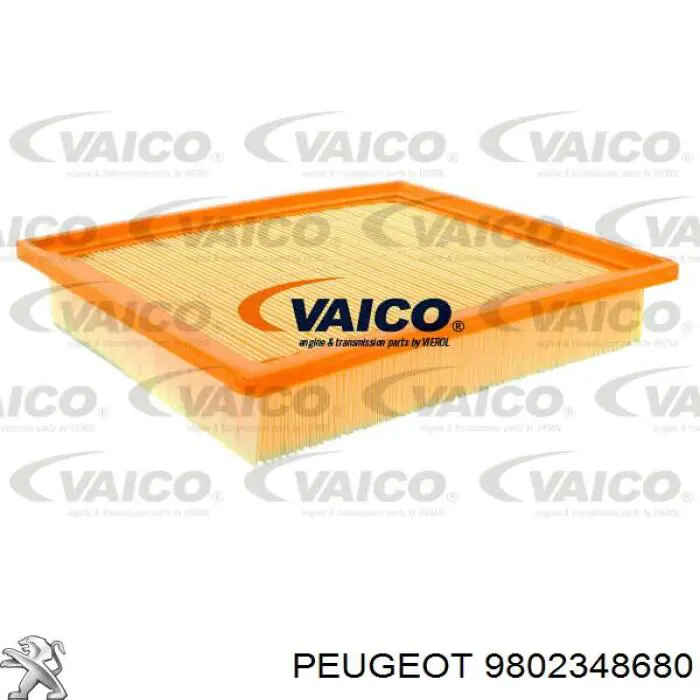 Воздушный фильтр 9802348680 Peugeot/Citroen