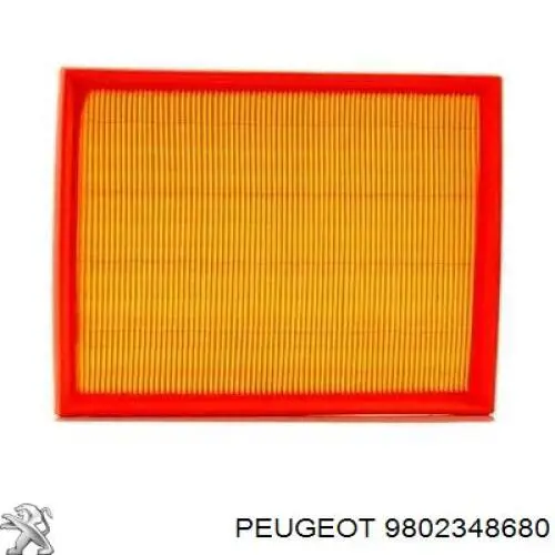 9802348680 Peugeot/Citroen Воздушный фильтр двигателя