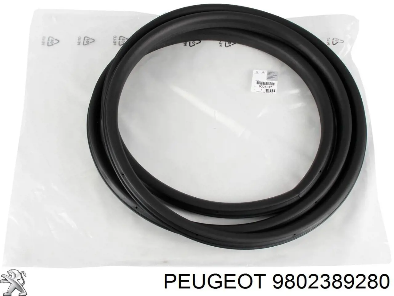 9802389280 Peugeot/Citroen Механизм стеклоподъемника передней левой двери