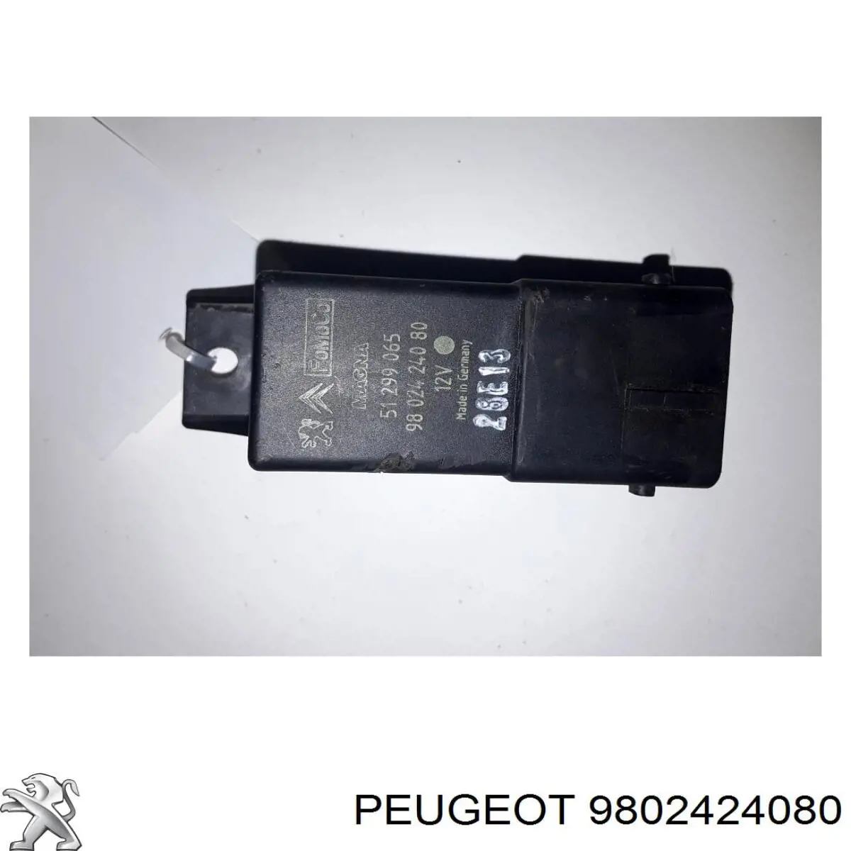 Купить 9802424080 Peugeot/Citroen Реле свечей накала
